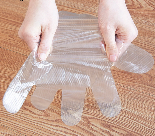 Ambiderm polyethylene glove box of 100 pieces