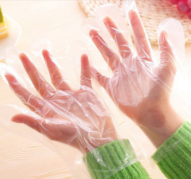 Ambiderm polyethylene glove box of 100 pieces