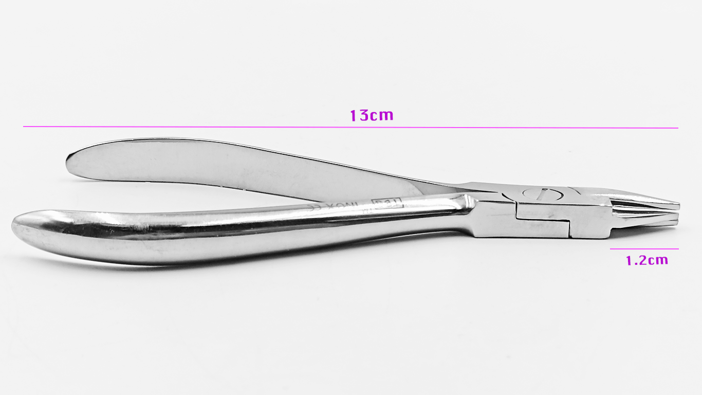 Pinza aderer 3 picos para doblar alambre y ganchos