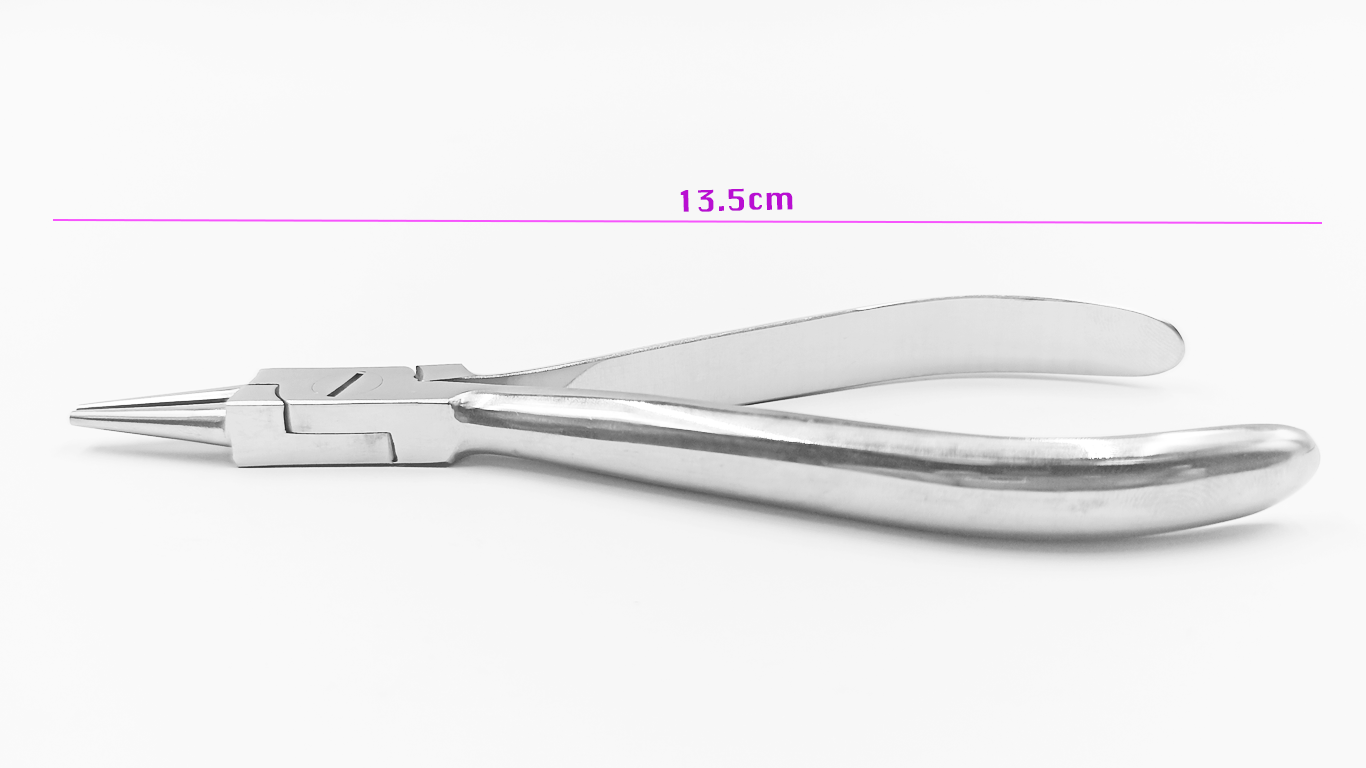 Pinza Angle No. 3 con dos puntas redondas 01-004