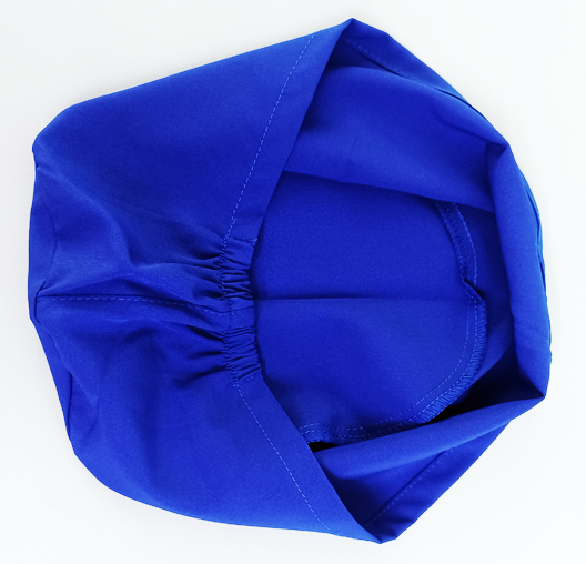LALEO navy blue surgical cap with spring