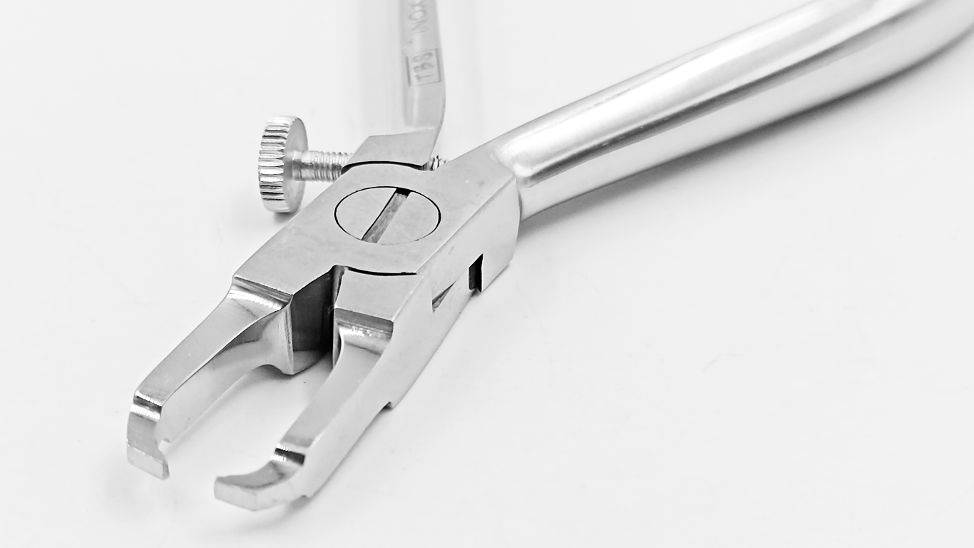 Pinza removedor Bracket recta