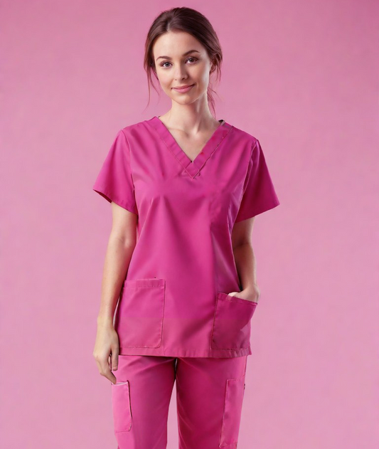 Uniforme Quirúrgico Kit Repelente Polly Dama Fucsia