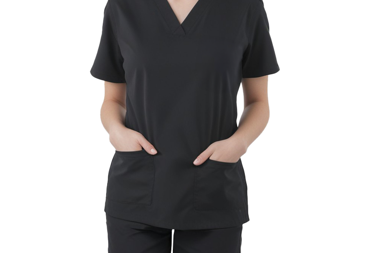 Uniforme Quirúrgico Kit Repelente Polly Dama Negro