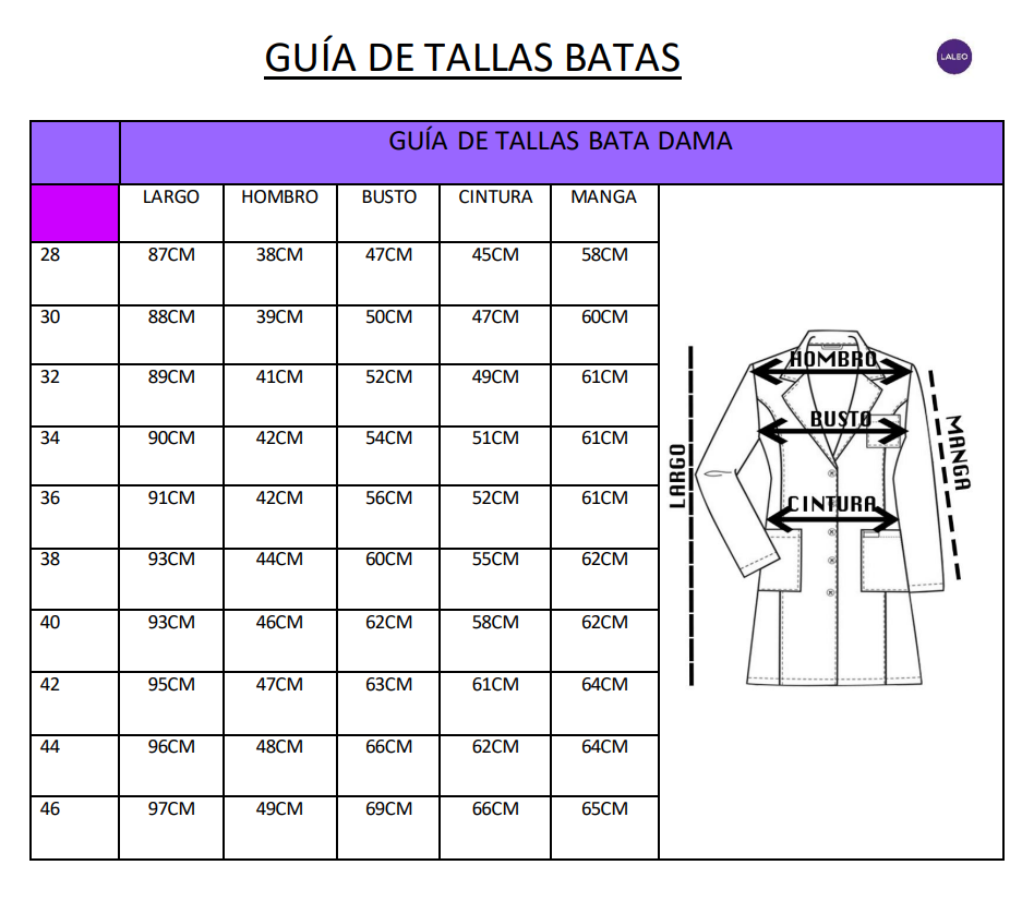 Bata para dama