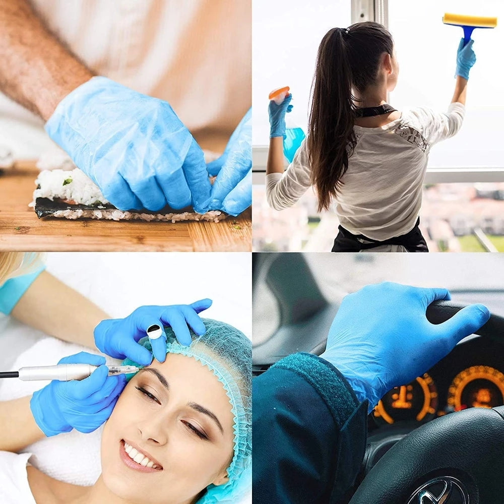 Guantes Desechables LALEO de Nitrilo (2x1)🏷️