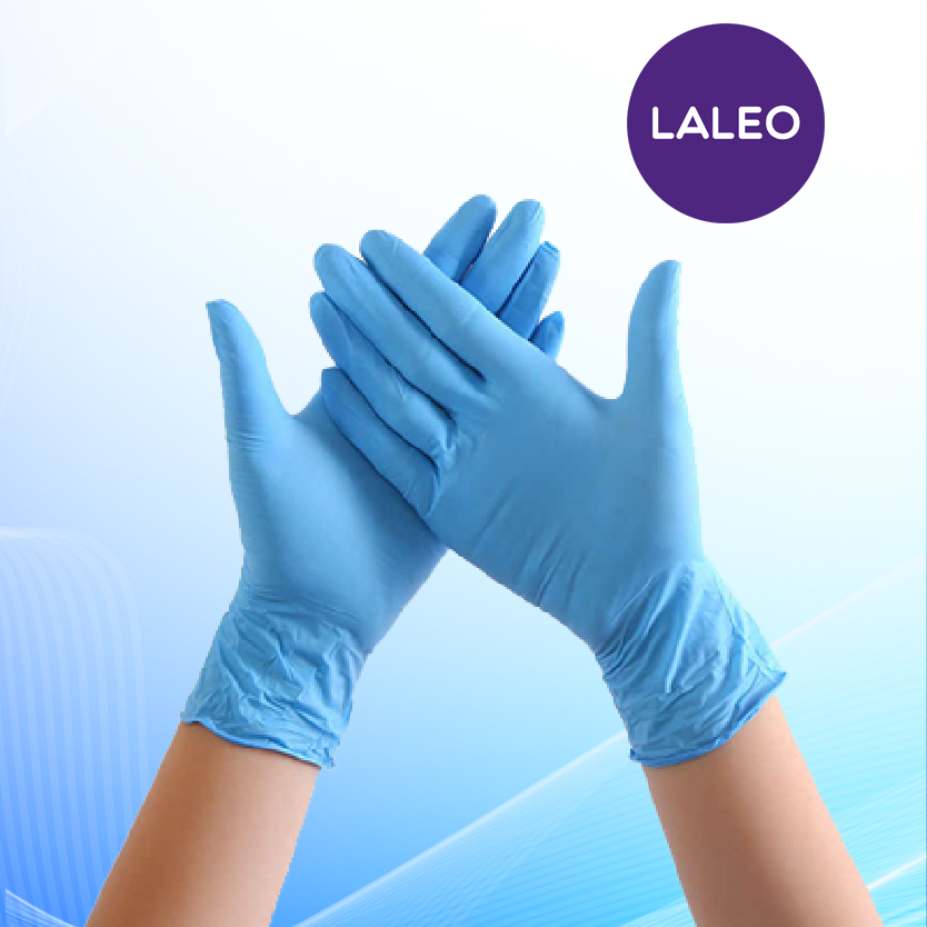 Guantes Desechables LALEO de Nitrilo