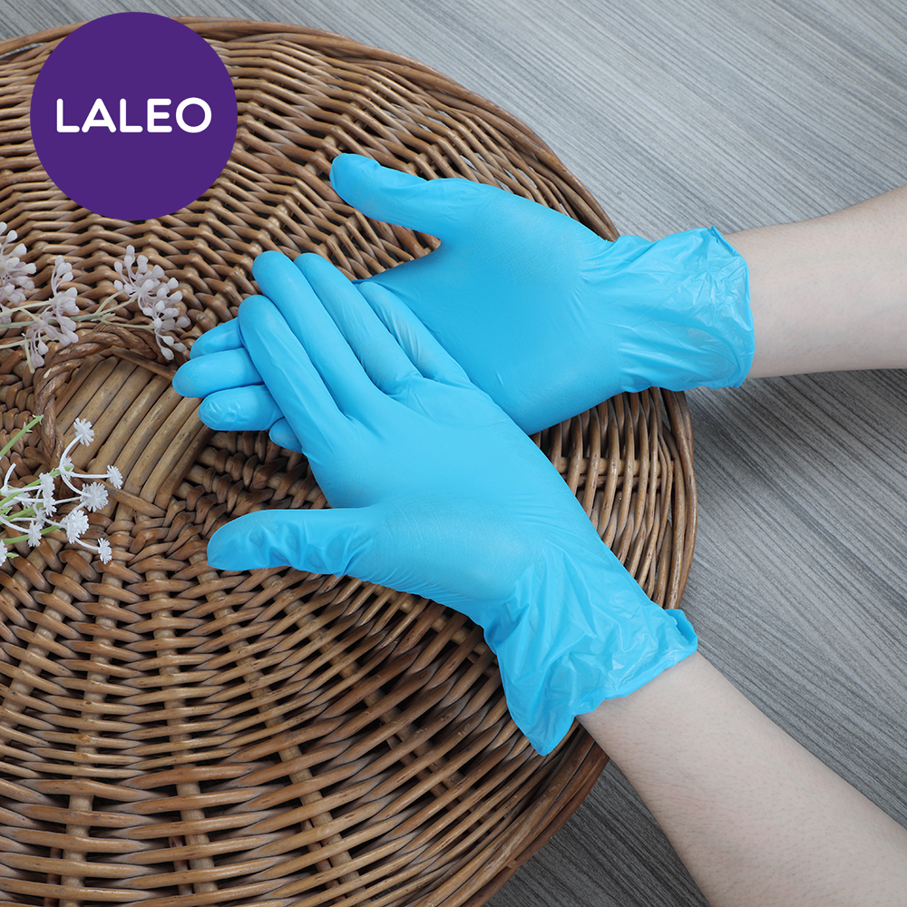 Guantes Desechables LALEO de Nitrilo