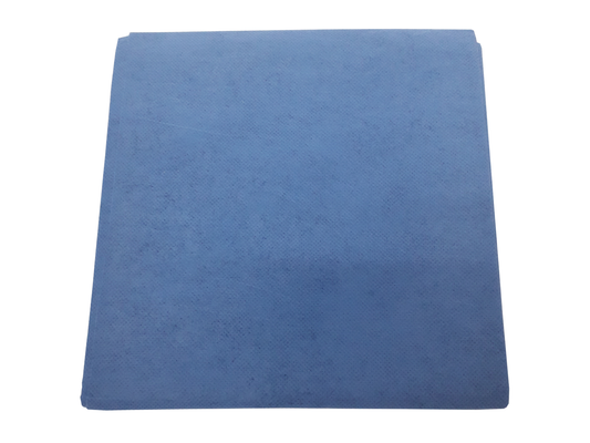 Campo azul SMS desechable 90cm x 90cm 10 Piezas