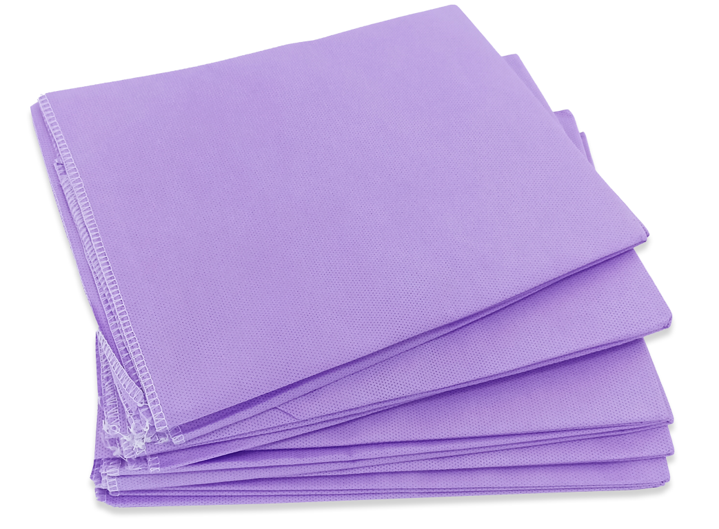 Funda para almohada SMS lila 50cm x 75cm  35 gramos 10 piezas