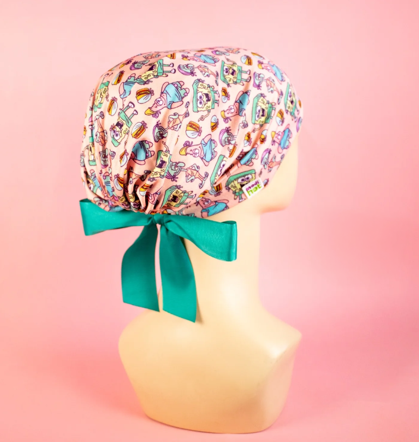 Gorro Dama Quirúrgico Bob Esponja