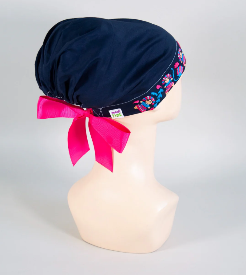 Gorro Dama Muñecas Mazahua Bordadas
