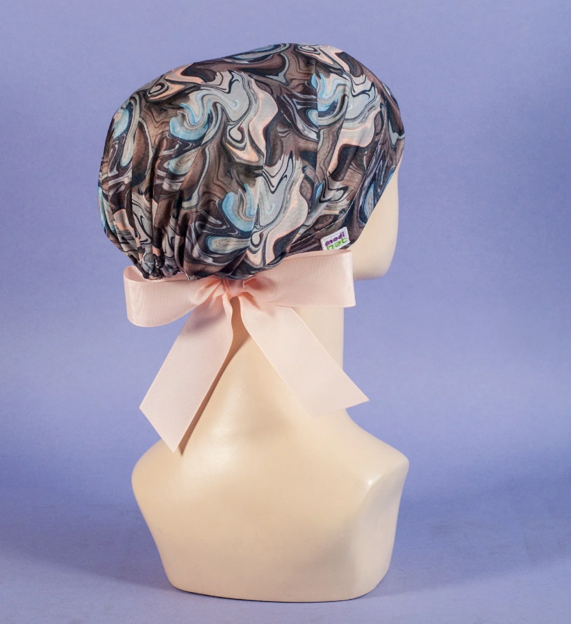 Gorro Dama Pintura en Agua