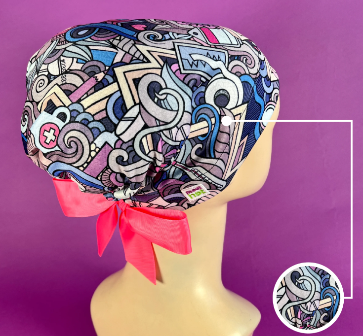 Gorro Dama Enfermería Arte