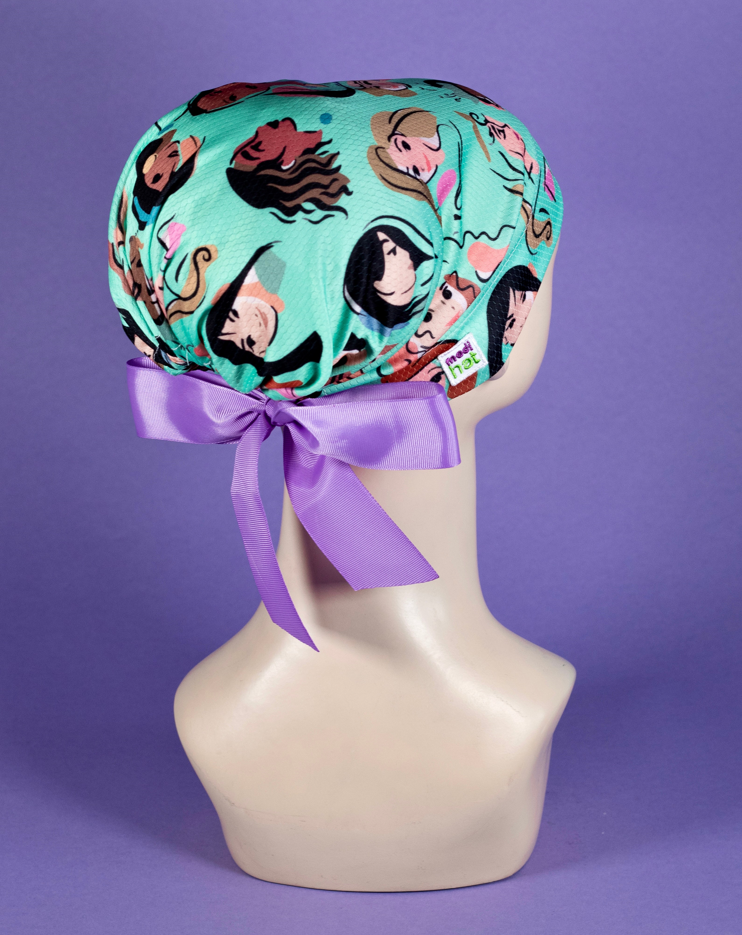 Gorro Dama Princesas Disney (menta)