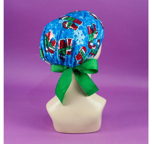 Gorro Dama Navideño: Cactus Navideño Glitter