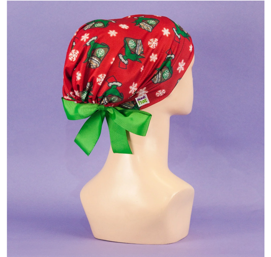 Gorro Dama Navideño: Grinchbucks