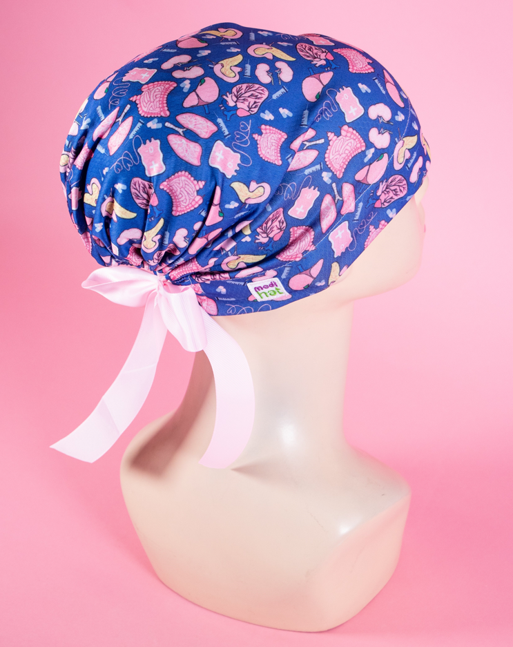 Gorro Dama Organitos Azul