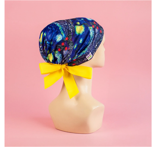 Gorro Dama Navideño: Noche Estrellada Navidad