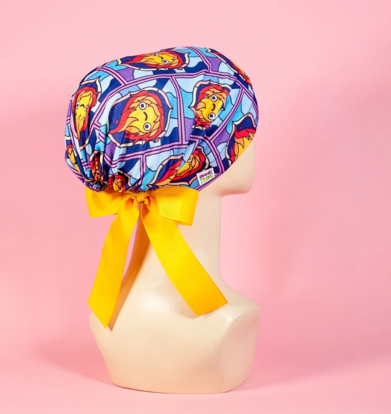 Gorro Dama Calcifer Vitral