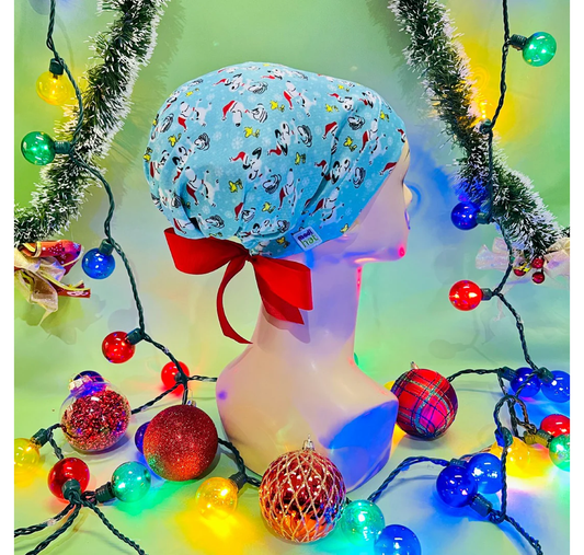 Gorro Dama Navideño: Happy Snoopy - Navidad