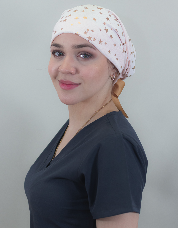 Gorro Dama Full of Stars Salmón