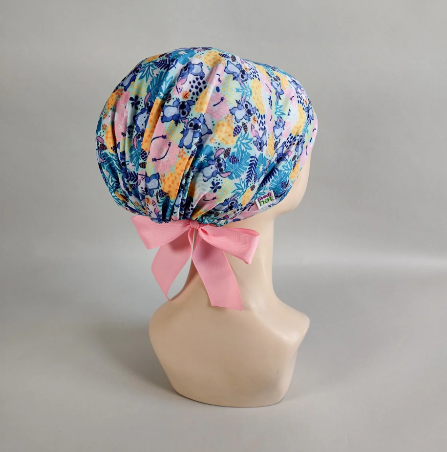 Gorro Dama Stitch Hawaii