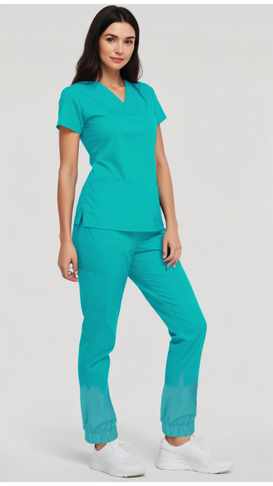 Uniforme Quirúrgico Kit Repelente Polly Dama Menta