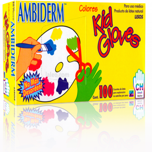 Guantes de latex no esteriles kid gloves Ambiderm