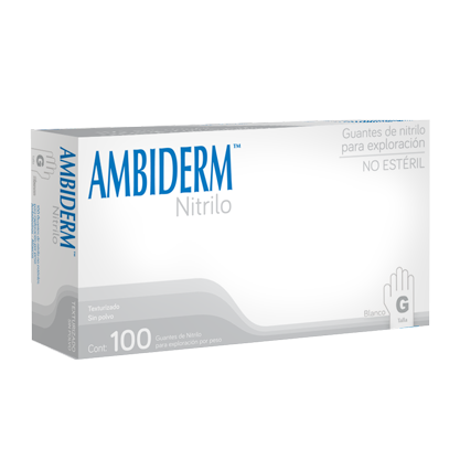 Guantes de nitrilo Ambiderm