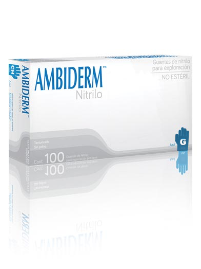 Guantes de nitrilo Ambiderm