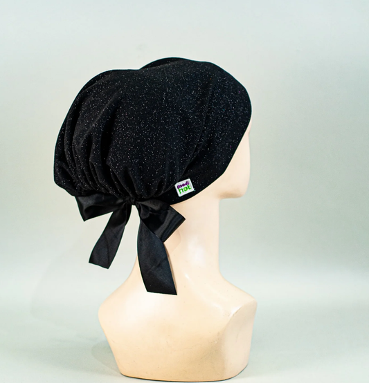 Gorro Dama Shiny Collection  Elegant black