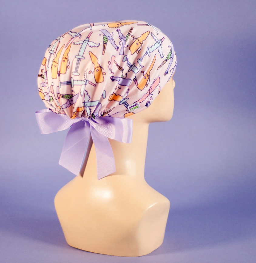 Gorro Dama Ampolletas Dibujitos