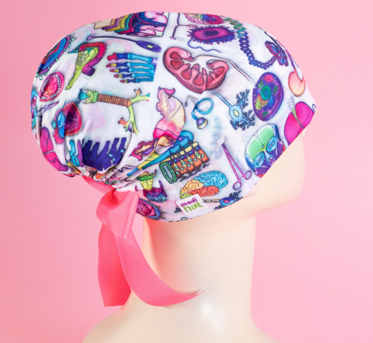 Gorro Dama Anatomía Colores