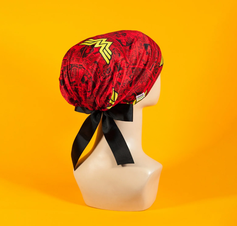 Gorro Dama Wonder Woman Red