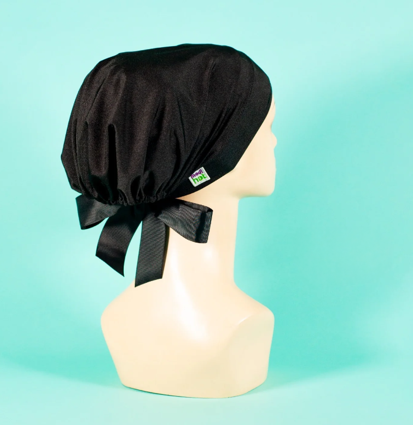 Gorro Dama Negro liso