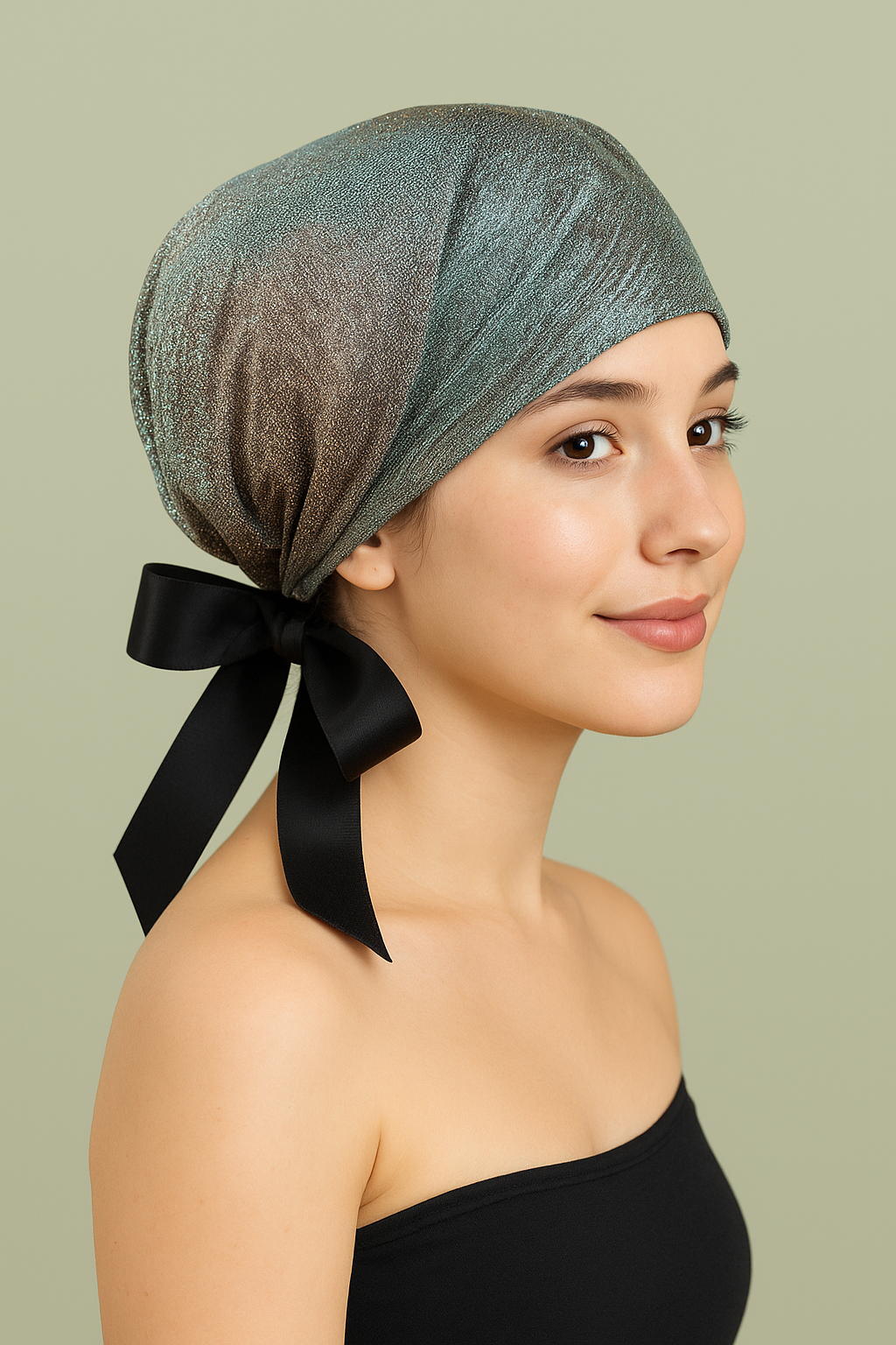 Gorro quirúrgico dama platinum shiny