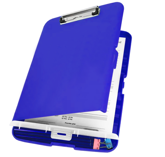Carpeta portadocumentos Azul