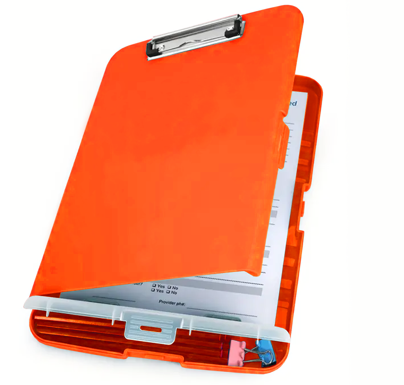 Carpeta portadocumentos Naranja