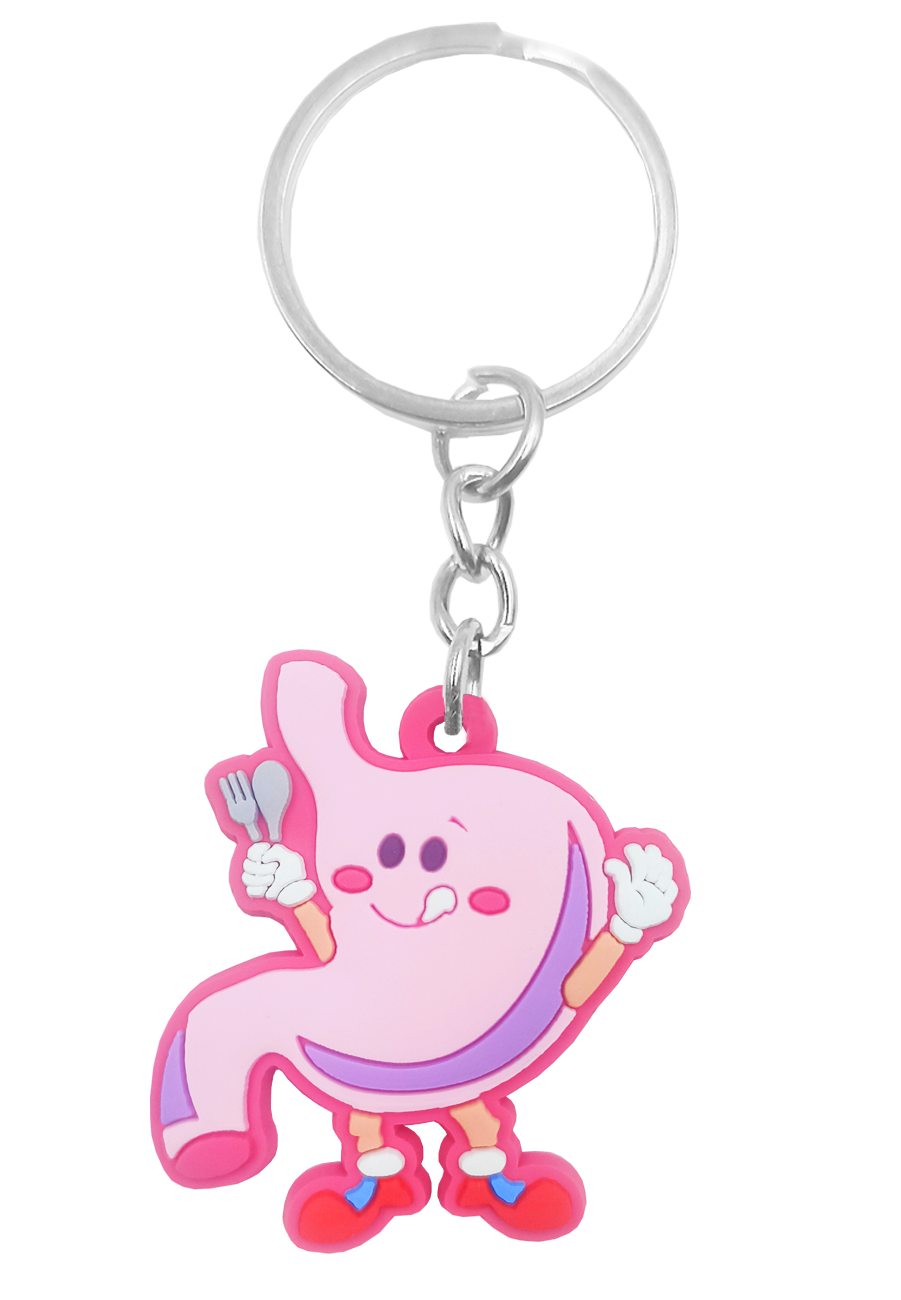 Llavero medicina 11 Estomago rosa