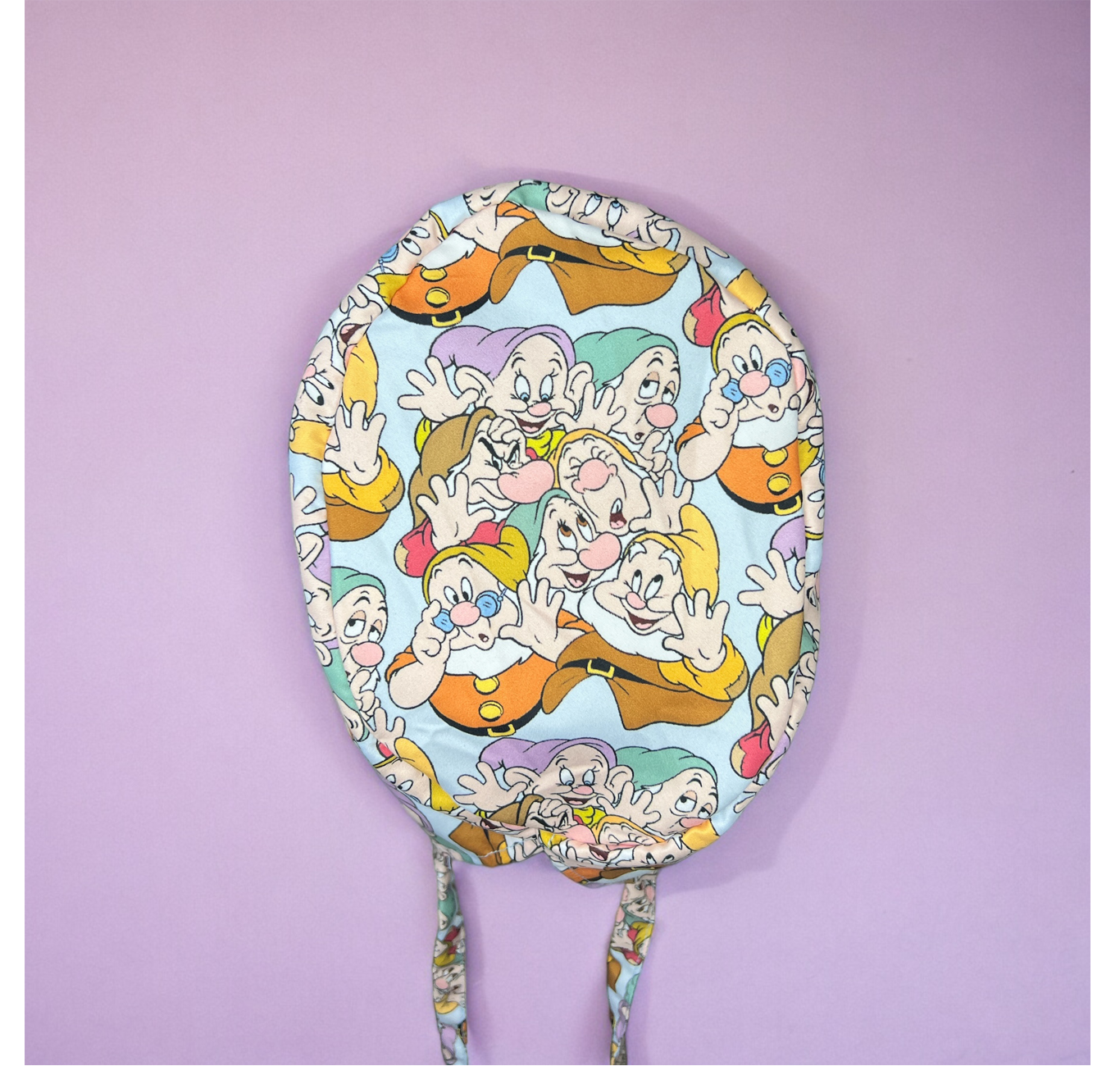 Gorro Quirúrgico Unisex Enanitos Azul