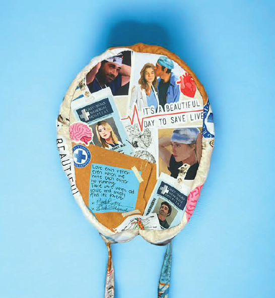 Gorro Unisex Meredith Y Derek Ilustracion