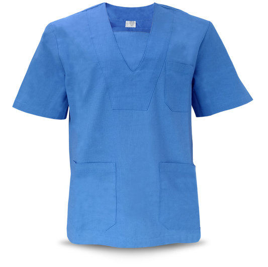 Uniforme quirúrgico unisex con gorro y cubreboca