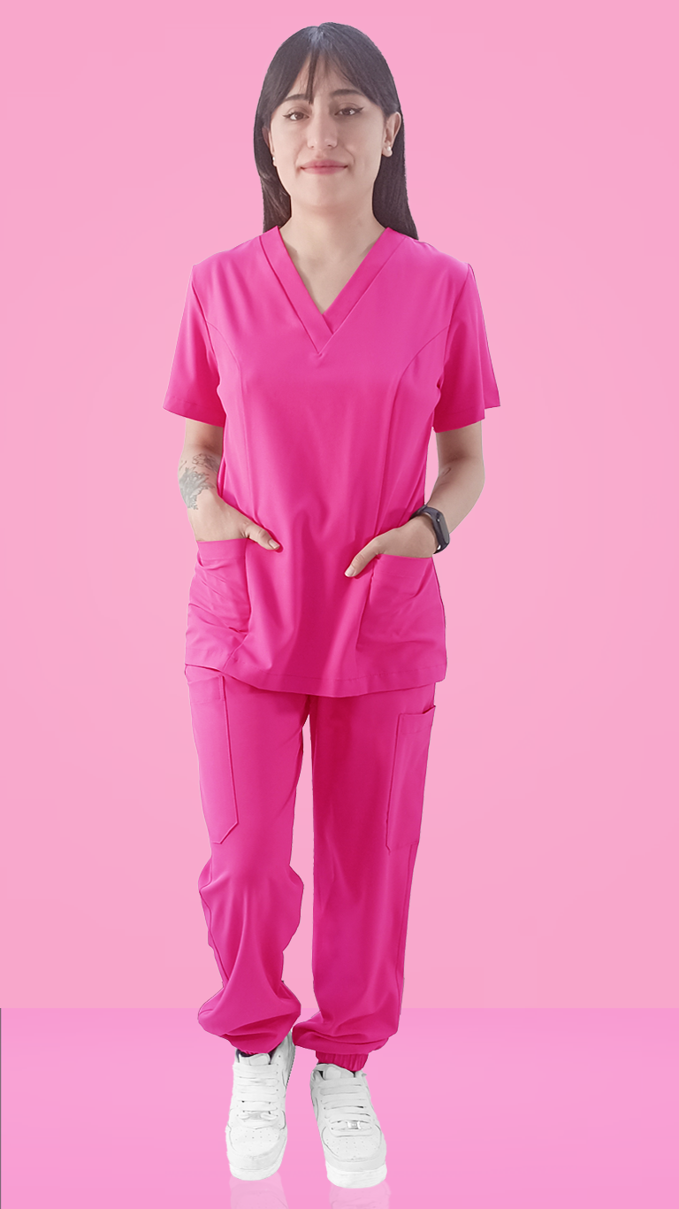 Lady Surgical Uniform With Hat LALEO Polly