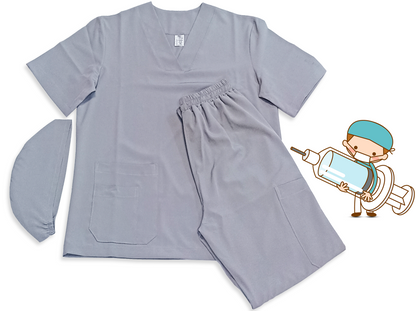 Repellent Surgical Uniform for Gentleman with hat LALEO Polly