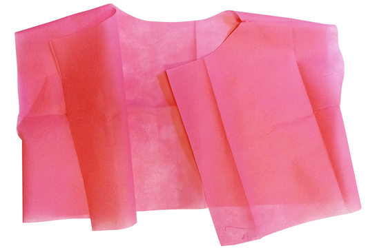 Bata Para Mastografía Desechable Rosa 10 piezas
