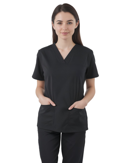 Uniforme Quirúrgico Kit Repelente Polly Dama Negro