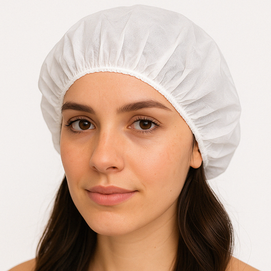 Gorro para paciente blanco SMS desechable 100 Piezas