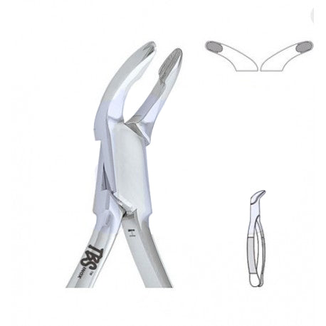 Forceps 203 de extracción para incisivos y raices inferiores