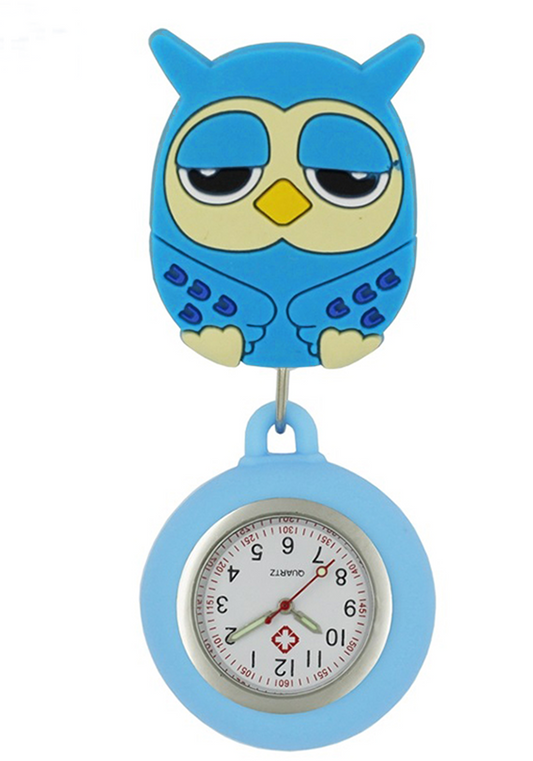 Reloj de Bolsillo para Enfermera: Buho